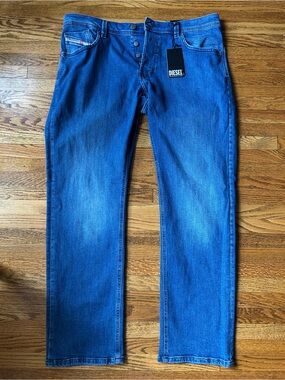 Diesel Men’s Straight Jeans 38 x 32